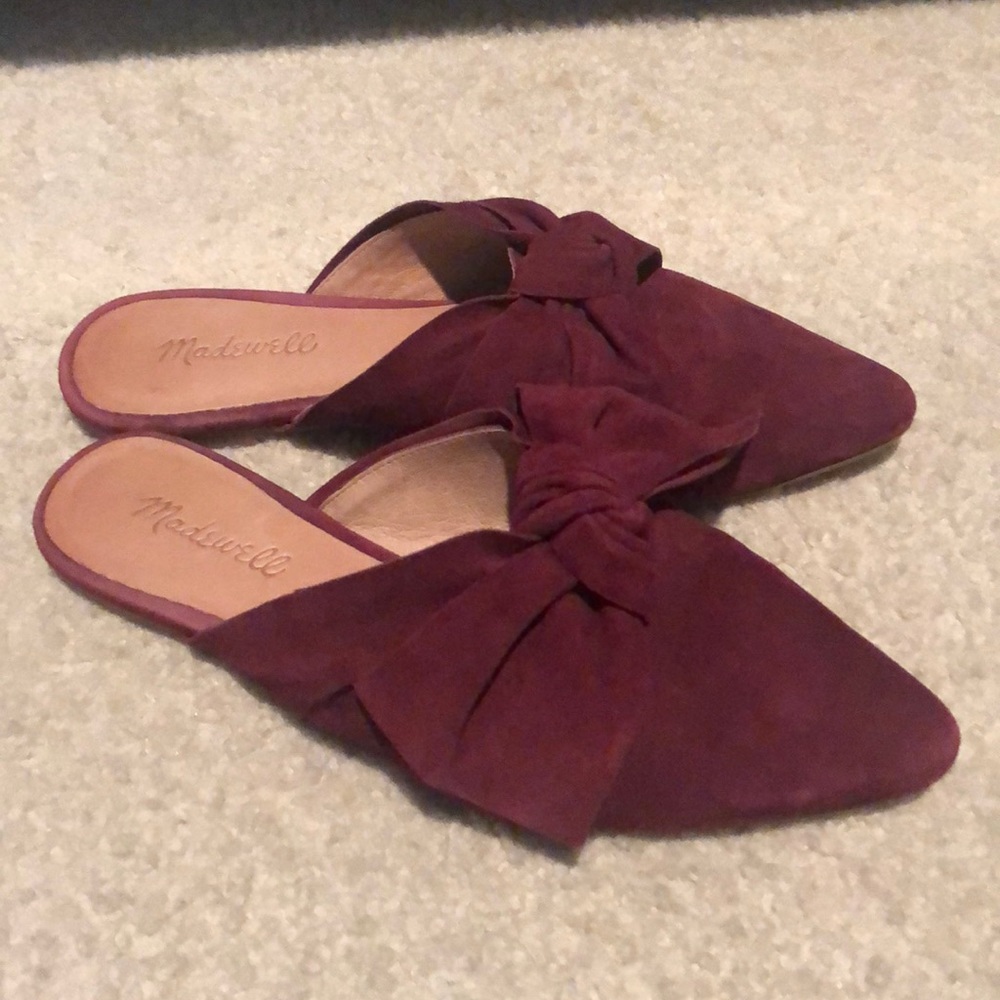 Madewell bow mules